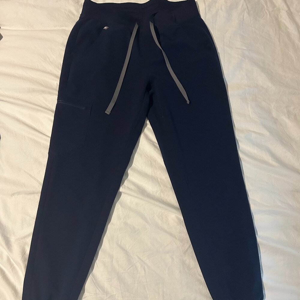 Figs Navy Zamora Jogger Scrub Pants